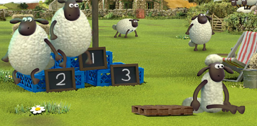 Shaun the sheep game baahmy golf